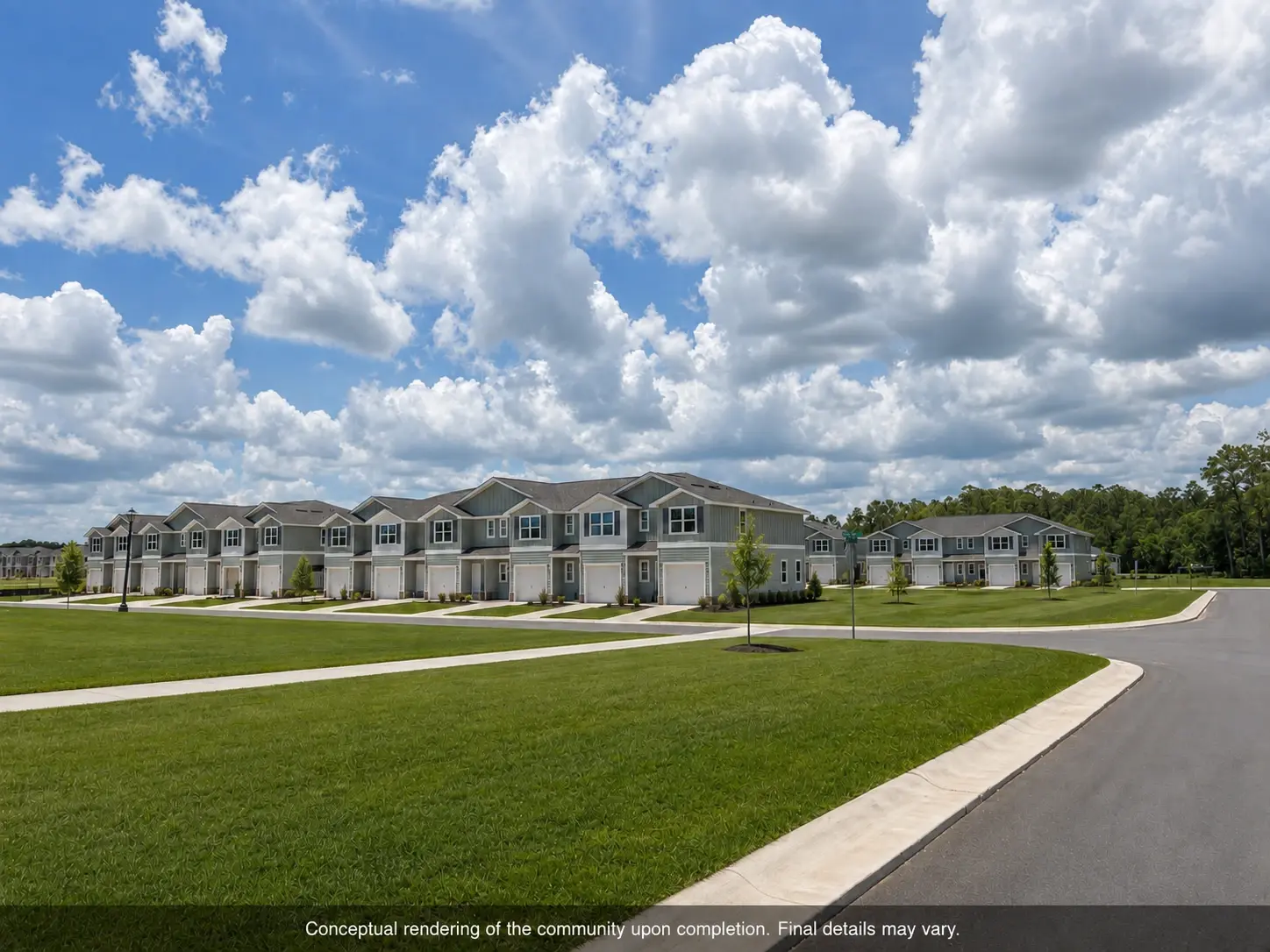 Serene at St. Martin Townhomes — Modern Design
